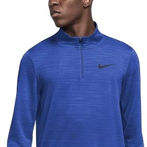 Men’s Nike Dri Fit Quarter Zip Royal Blue 🔵